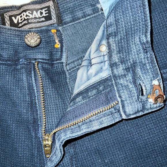 Authentic Vintage Versace Jeans Blue Denim - Picture 7 of 13